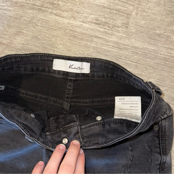 KanCan Juniper High Rise Ankle Skinny Jean Black - Picture 5 of 6